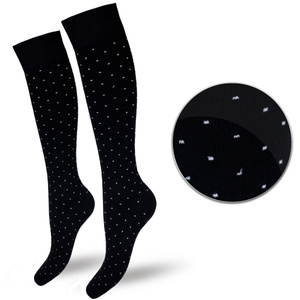 Podkolanówki damskie bawełniane w kropeczki 248