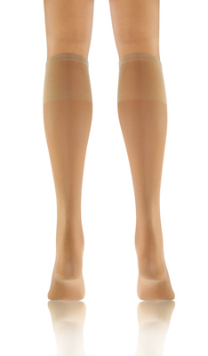 Półmatowe podkolanówki damskie Iris Sesto Senso – efekt bosej stopy