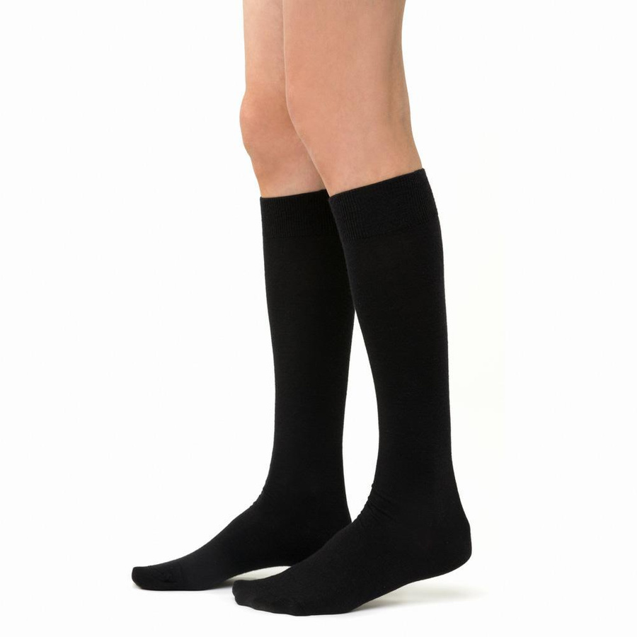 Podkolanówki Damskie z Wełny Merino Art.130