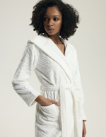 Szlafrok damski Henderson 43612 ecru