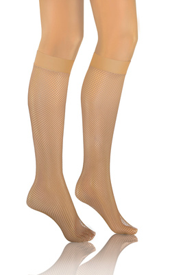 Bezuciskowe podkolanówki damskie kabaretki Greta Sesto Senso – elegancja na co dzień