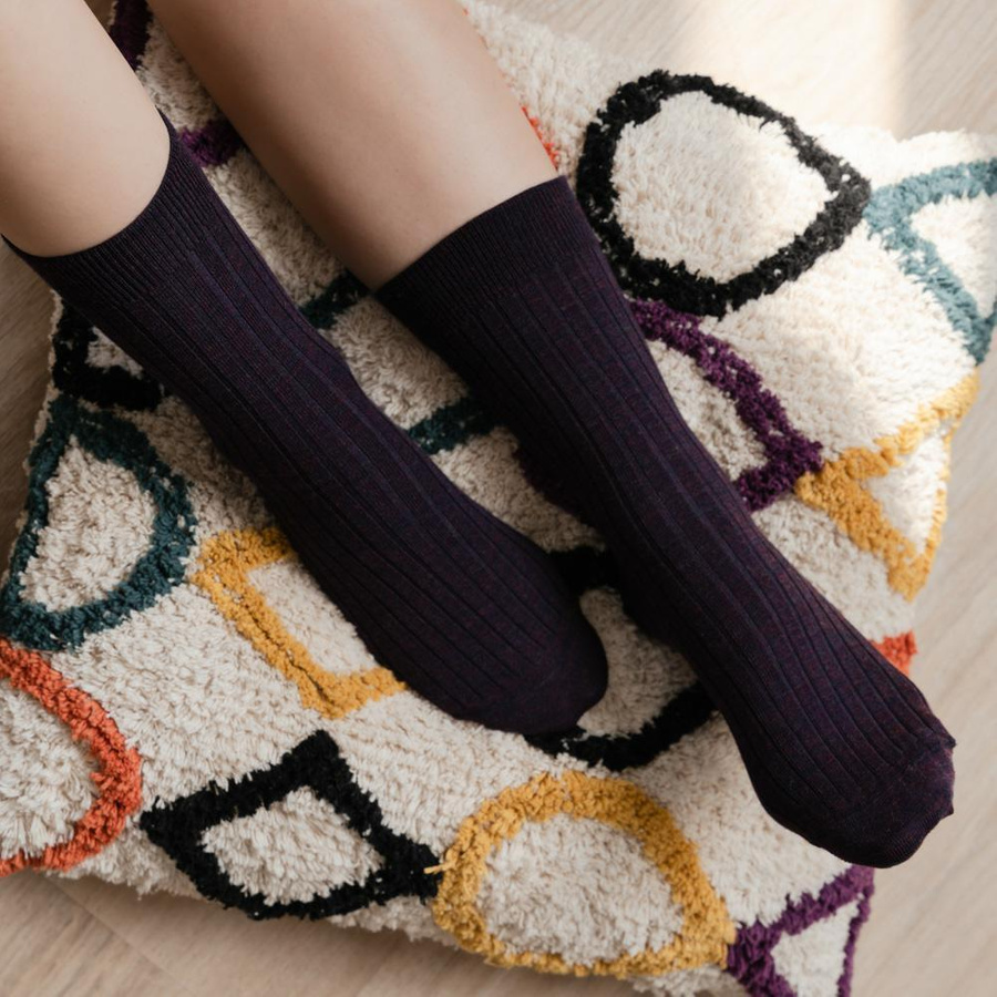 Skarpetki damskie bezuciskowe z wełny merino Art. 130