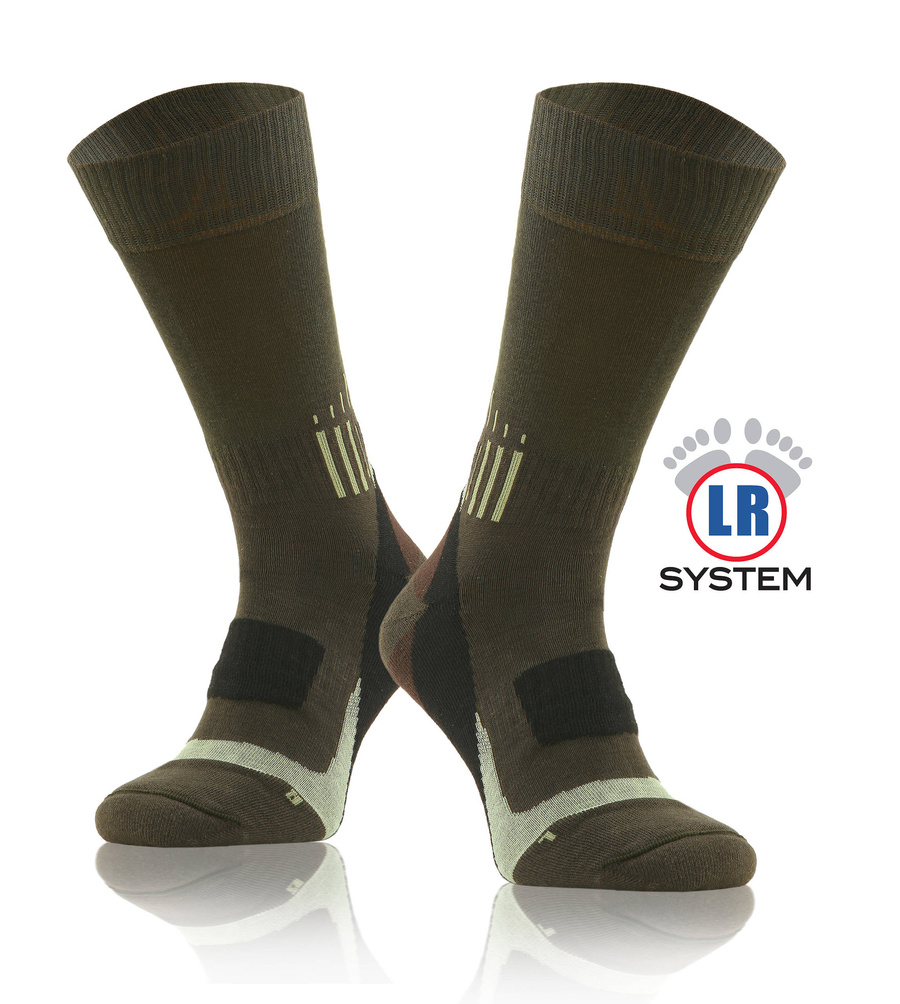 Kolorowe wzmocnione skarpety trekkingowe Trekking Basic Sesto Senso – komfort i ochrona