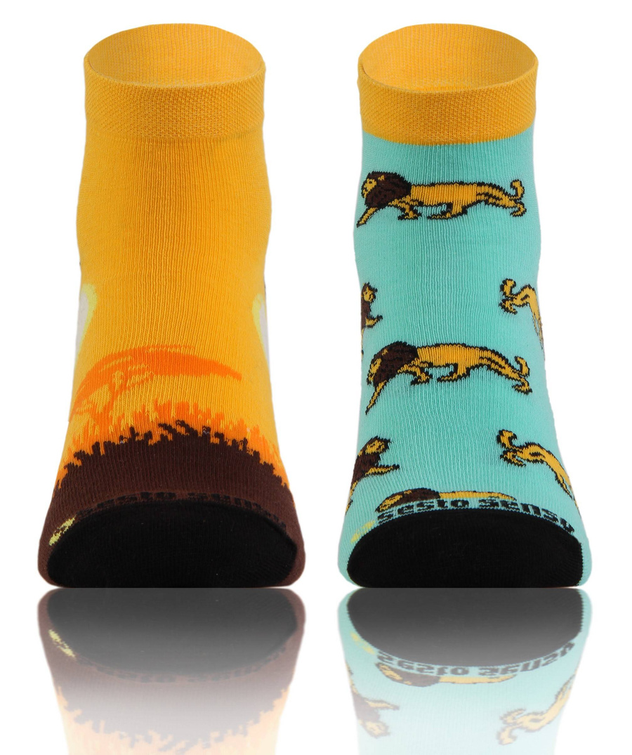 Skarpetki Wzorowane Finest Cotton Krótka