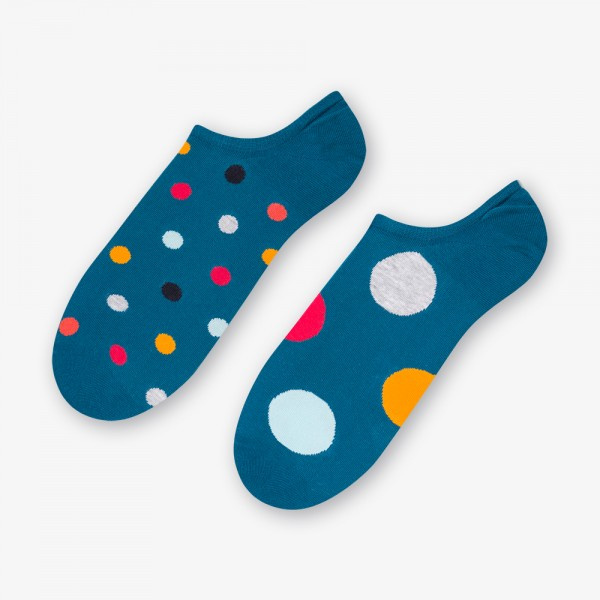 kolorowe stopki Damskie/Męskie Kropki More Fashion