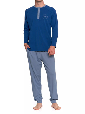 Piżama męska z długim rękawem