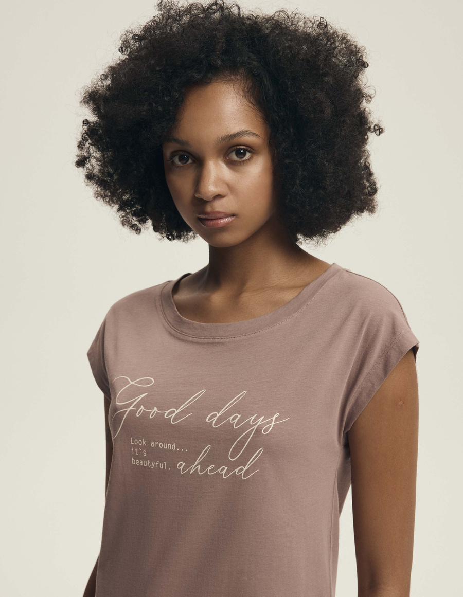 Koszula nocna 43700 dark red