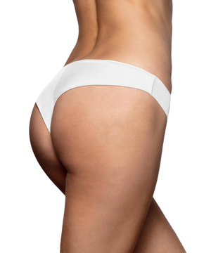 Białe figi damskie z mikrofibry 85% nylon Atlantic – komfort i elegancja.