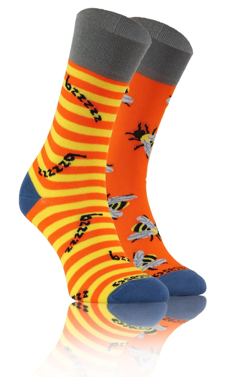 6x Kolorowe Skarpety FINEST na prezent