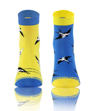 Skarpetki Wzorowane Finest Cotton Krótka