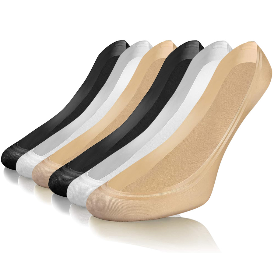 Skarpetki balerinki damskie antypoślizgowe z silikonem 9-pak Sesto Senso – komfort i styl