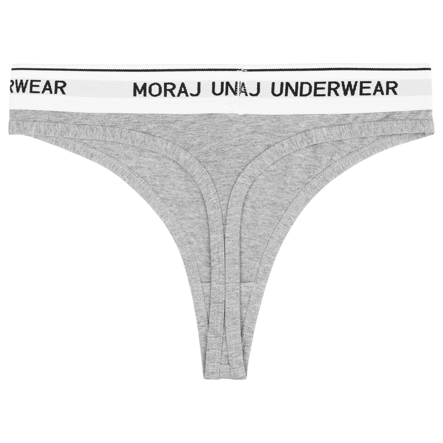 Stringi damskie z szeroką gumą 6-pak