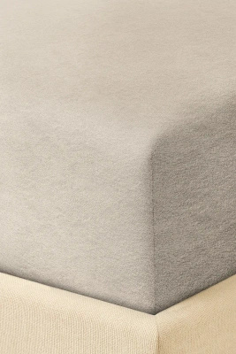 Prześcieradło Frotte Taupe