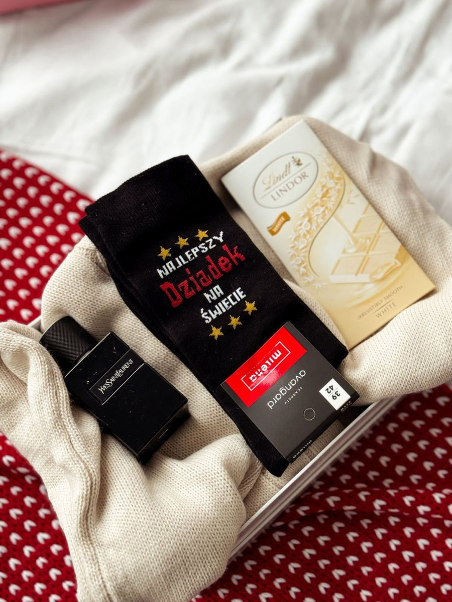 Skarpetki męskie czarne bawełniane