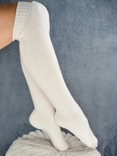 Ciepłe zakolanówki damskie frotte Sestimi Underwear – izolacja ciepła