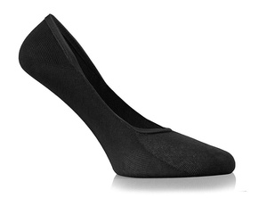 Czarne anatomiczne balerinki damskie 80% bawełna Sesto Senso – komfort przez cały dzień