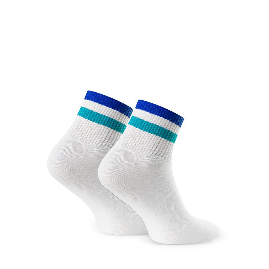 Skarpety Męskie Krótkie Sportowe Paski Art. 054