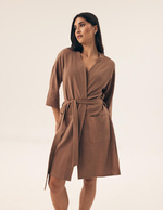 Szlafrok damski Henderson 42779 coffee