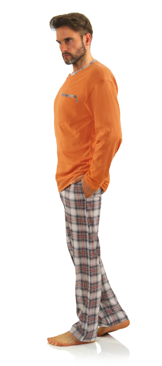 Piżama Męska Długi Rękaw