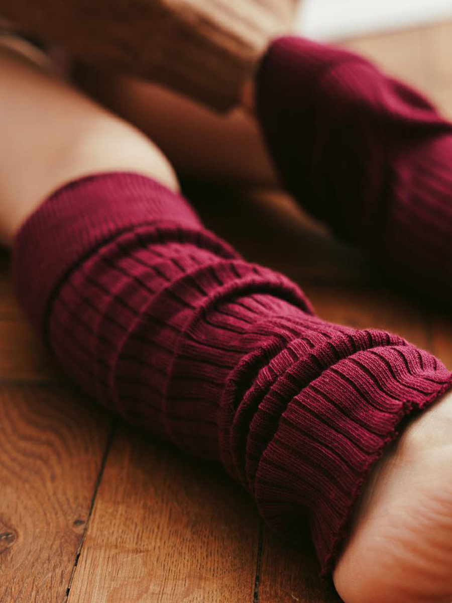 Żółte Bawełniane Getry Dziecięce Comfort