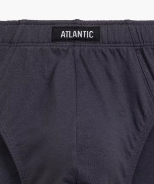 Niebieskie sportowe slipy męskie 5-pack bawełna Atlantic – maksymalny komfort użytkowania