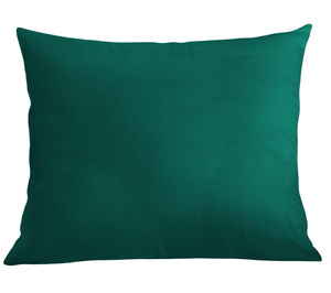 Zielona gładka poszewka 100% bawełna SIMPLY Spod Igły i Nitki – komfort i styl