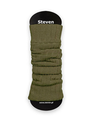 Zielone Wełniane Getry Damskie na Jesień