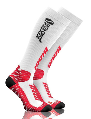 5X Sportowe kompresyjne długie skarpety dla biegaczy