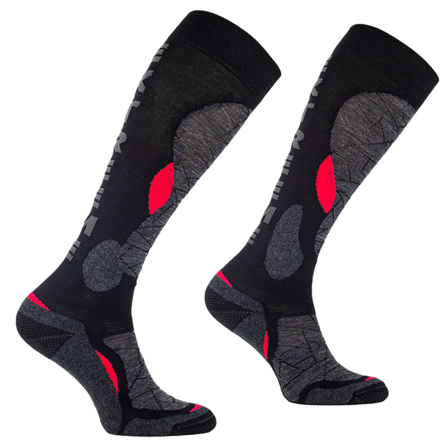 Skarpety narciarskie anatomiczne lekkie