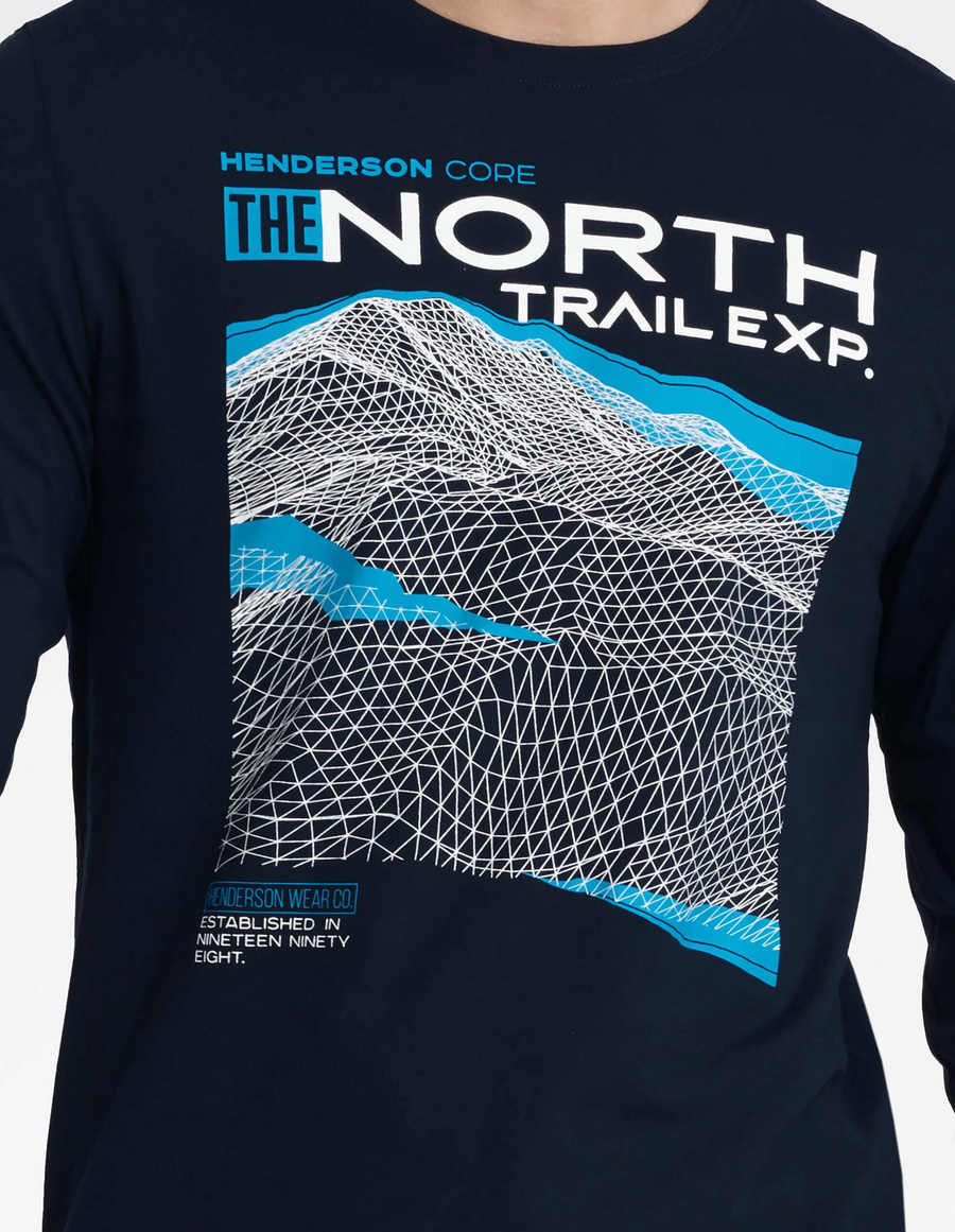 Piżama męska Icicle wielokolorowa bawełna