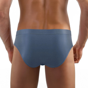 Niebieskie anatomiczne slipy męskie 95% bawełny Leopard Sesto Senso – komfort na co dzień