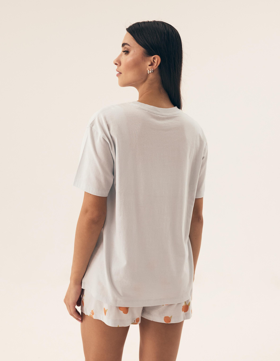 Damska piżama bawełniana Henderson 42684 light blue