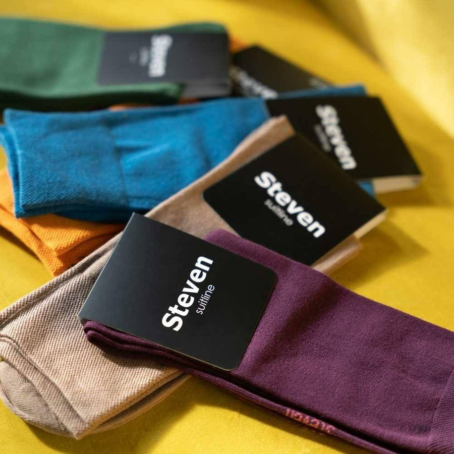 Skarpety męskie garniturowe gładkie Art. 056