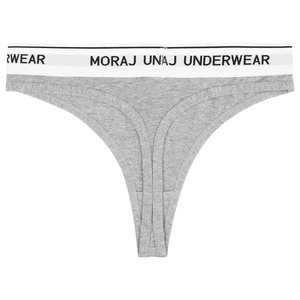 Stringi damskie z szeroką gumą 6-pak