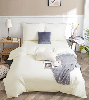 POŚCIEL SATYNA ECRU