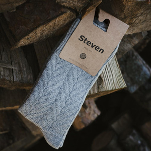 Skarpety wełniane Art.093 Jodełka