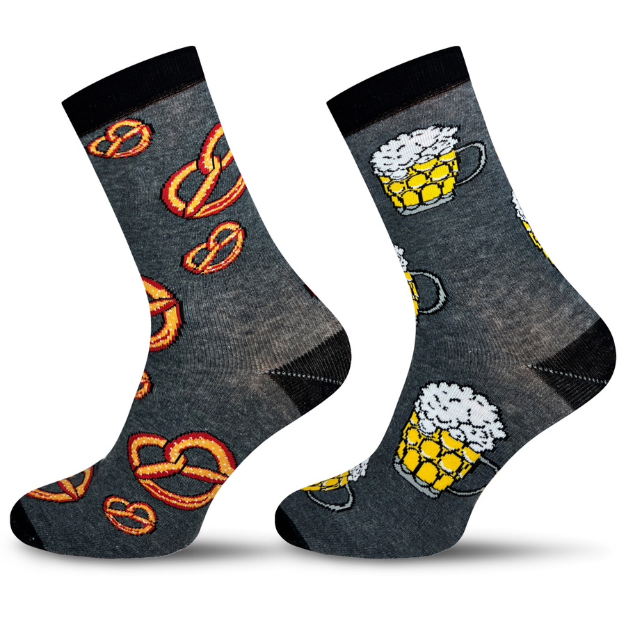 Skarpetki męskie wzorowane