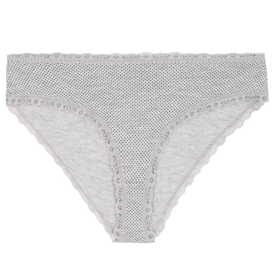 Figi damskie bikini z koronką S-XL 2x6-pak