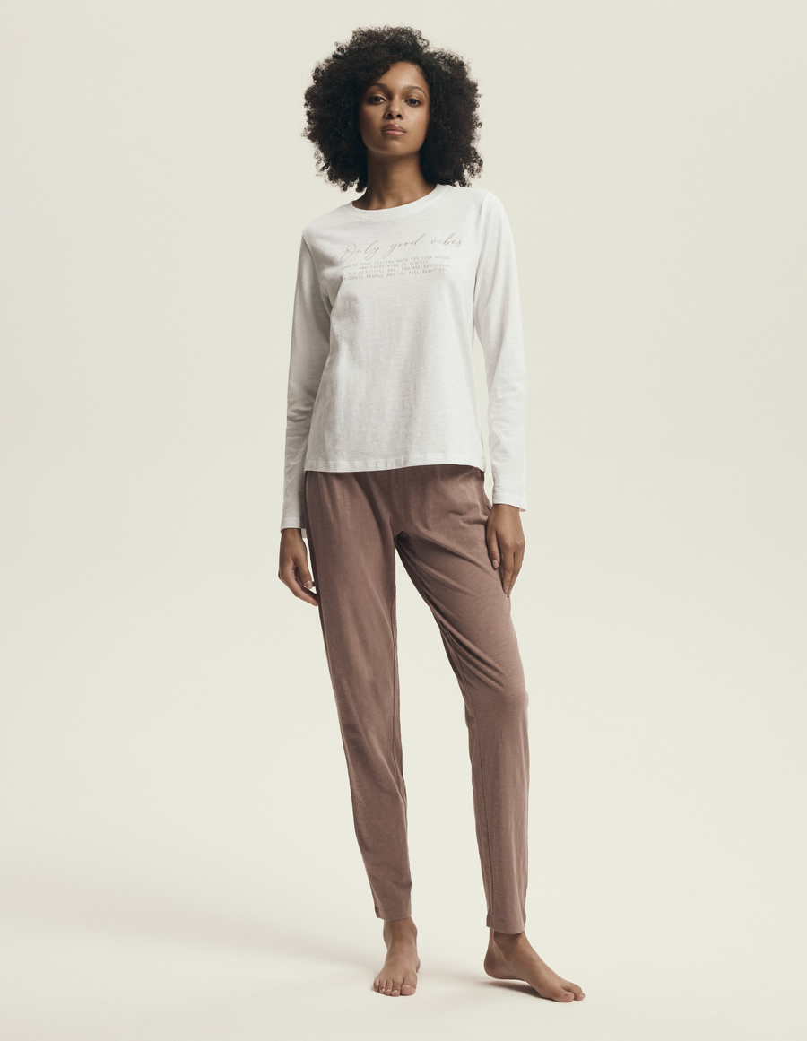 Damska piżama 43701 dark red