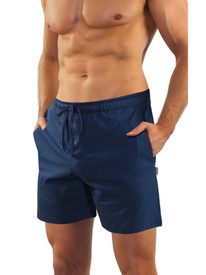 Elegancka piżama męska któtka 100% bawełna Sesto Senso – komfortowy sen