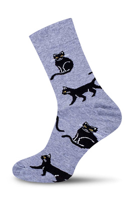 Skarpetki męskie Koty 0125.034