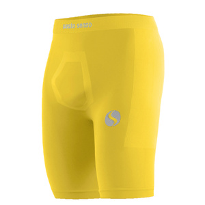 Żółte bezszwowe spodenki męskie Thermo Active CL41 Sesto Senso – komfort i ochrona
