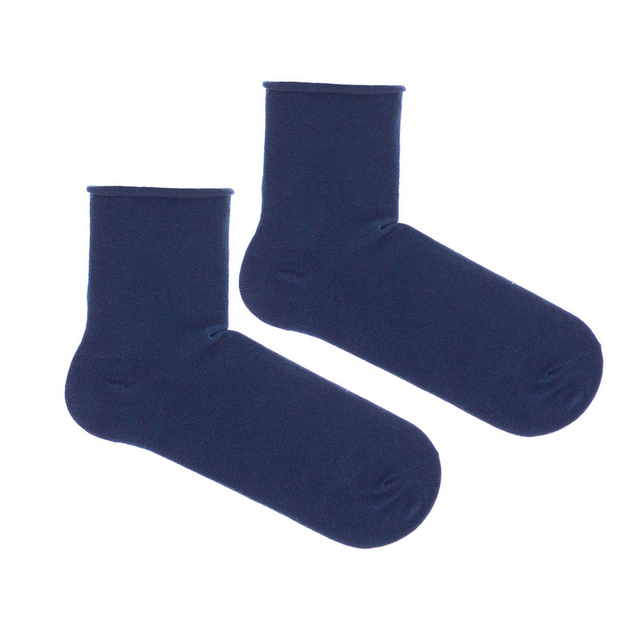 Skarpety damskie gładkie bezuciskowe 064