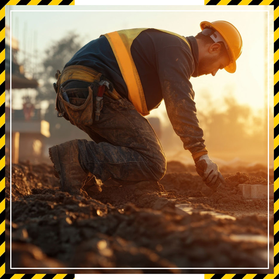 polskie Skarpety Robocze męskie WORK mega mocne