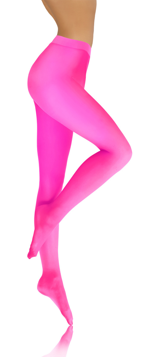 2x Kolorowe rajstopy kryjące z microfibry Hiver 40DEN