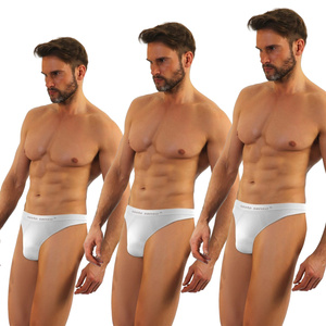 3x Stringi Męskie bezszwowe sportowe