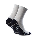 Niebieskie Męskie Skarpety Bawełniane Sportowe