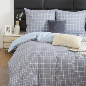 Szara dwustronna pościel Satynowa 100% bawełna Model S064 Spod Igły i Nitki – komfort snu