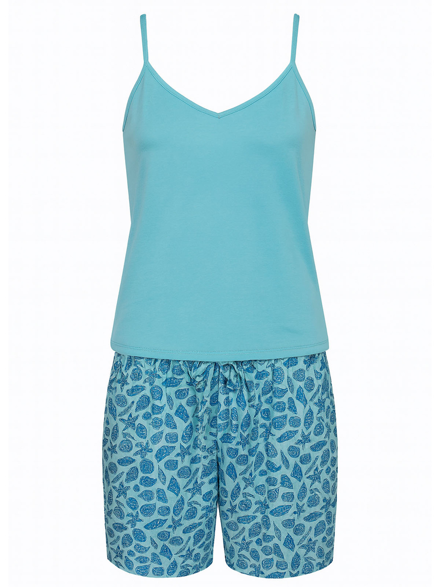 Piżama Damska Bawełniana Krótka