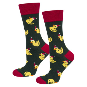 Świąteczne Skarpetki Męskie Bawełniane